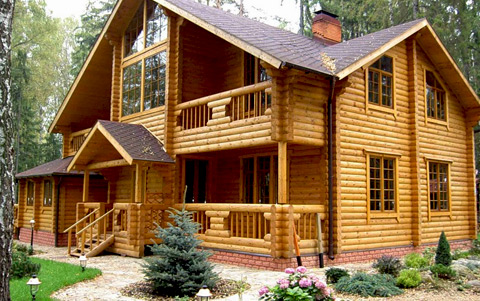 Дом из дерева